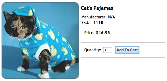 cat pajamas